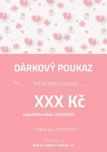 Dárkový poukaz z lásky