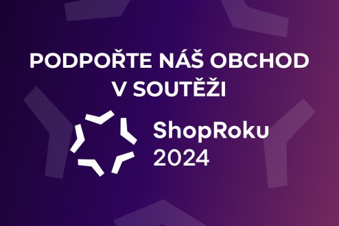 Podpořte náš e-shop v soutěži ShopRoku 2024