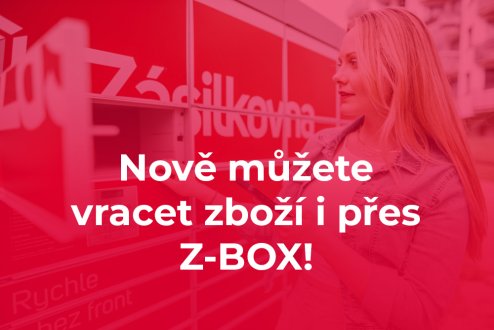 Vrácení zboží nově i přes Z-BOX!