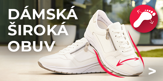 Dámská široká obuv