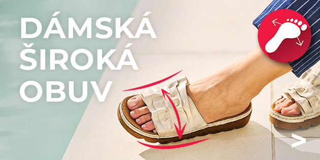 Dámská široká obuv Dámská široká obuv