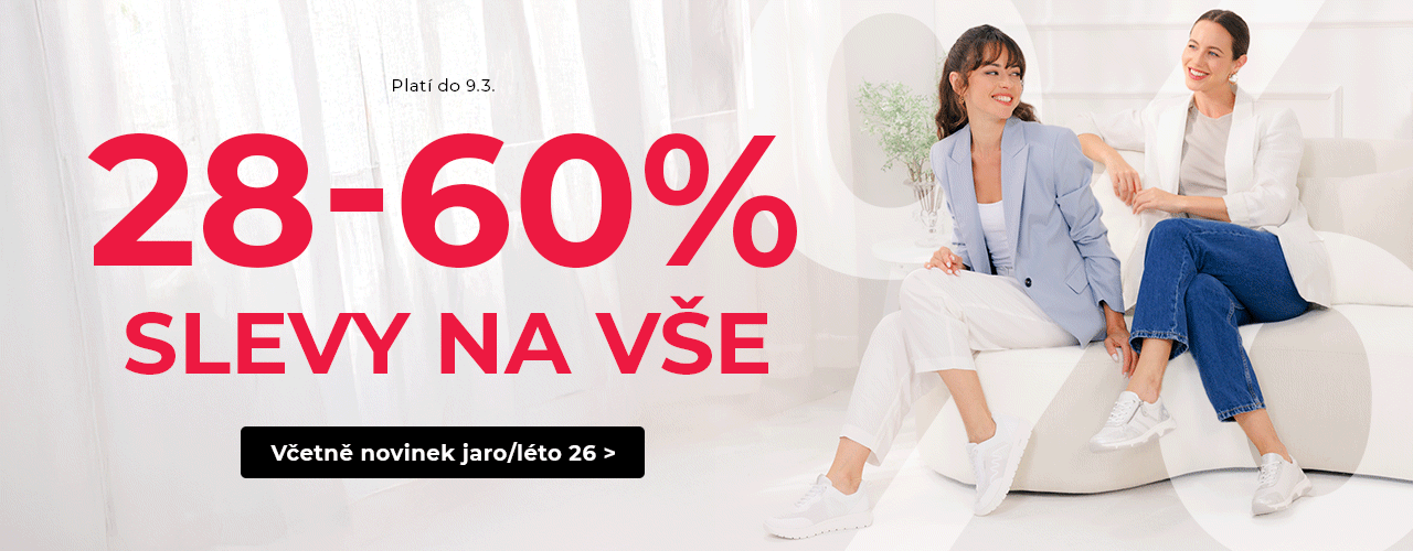 Slevy na vše 28-60%