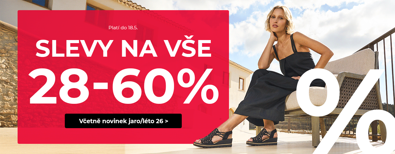 Slevy na vše 28-60 % Slevy na vše 28-60 %