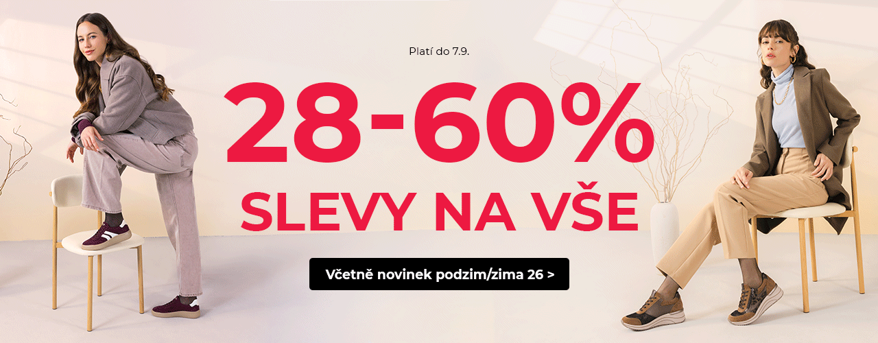 Slevy na vše 28-60% Slevy na vše 28-60%