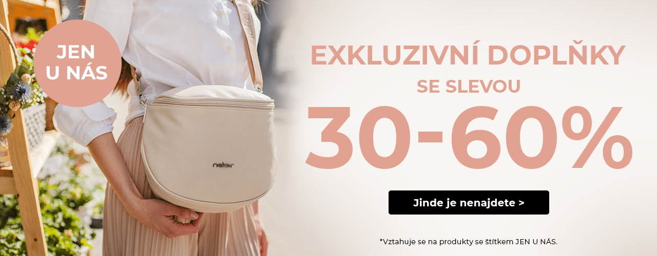 Exkluzivní doplňky 30-60% Exkluzivní doplňky 30-60%